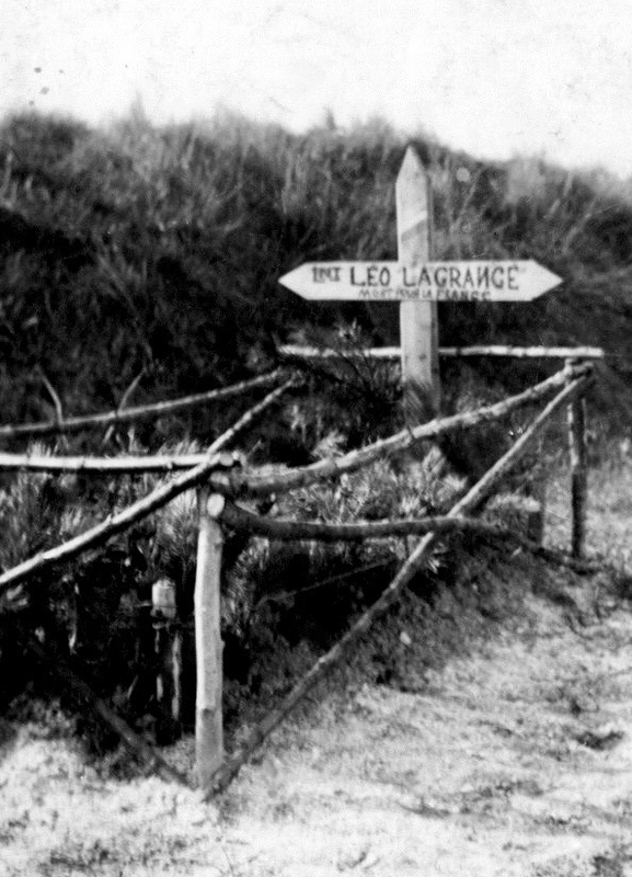 Tombe de Léo Lagrange 1940